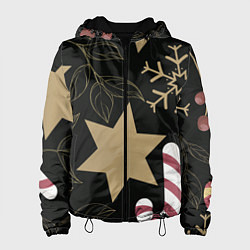 Женская куртка Новогоднее Настроение Звезды