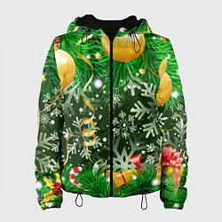 Женская куртка Новогоднее Настроение Елка
