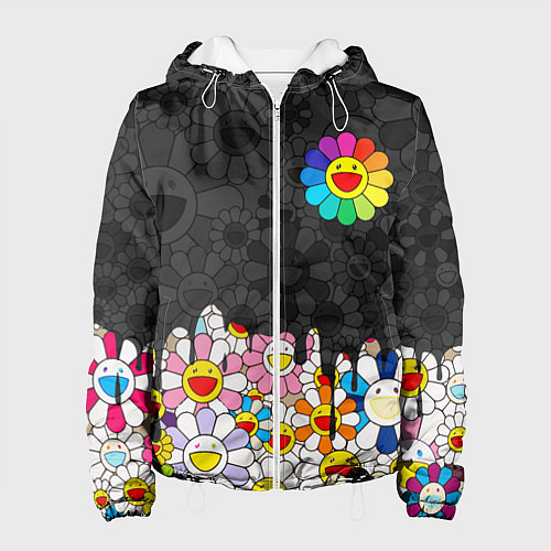 Женская куртка MURAKAMI МУРАКАМИ ПОТЕКИ / 3D-Белый – фото 1