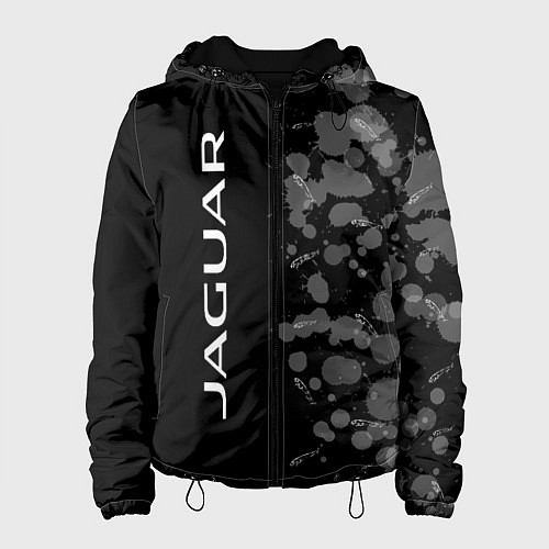 Женская куртка JAGUAR - Краска Сбоку / 3D-Черный – фото 1