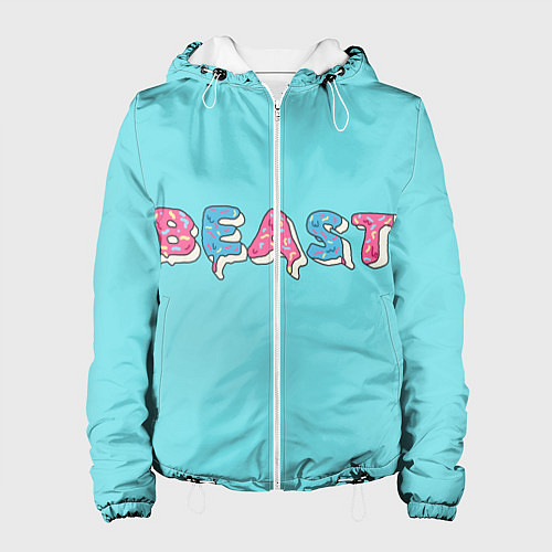 Женская куртка Mr Beast Donut / 3D-Белый – фото 1