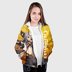 Куртка с капюшоном женская ARATAKI ITTO GEO, цвет: 3D-белый — фото 2