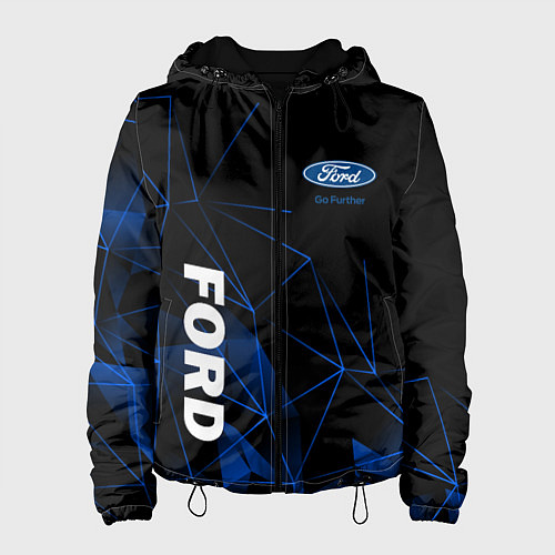 Женская куртка FORD, ФОРД ГЕОМЕТРИЯ / 3D-Черный – фото 1