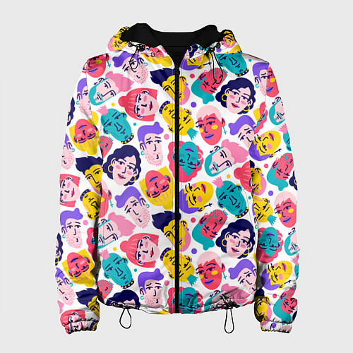 Женская куртка Человеки II / 3D-Черный – фото 1