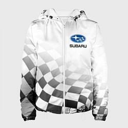 Женская куртка Subaru, Субару Спорт, Финишный флаг
