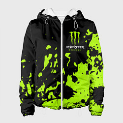 Женская куртка Monster Energy green
