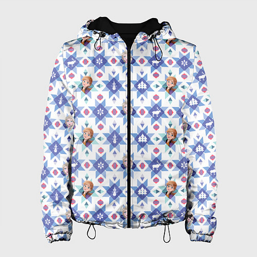 Женская куртка Pattern Frozen / 3D-Черный – фото 1