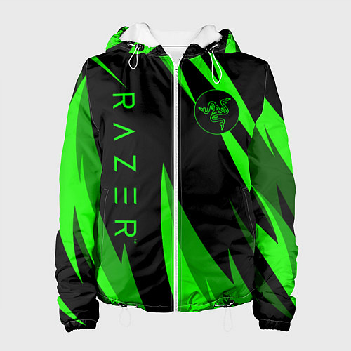 Женская куртка RAZER GREEN / 3D-Белый – фото 1