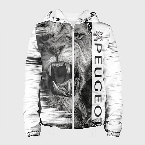 Женская куртка Peugeotlion / 3D-Белый – фото 1