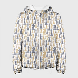 Женская куртка Шахматы фигуры