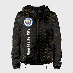 Куртка с капюшоном женская МАНЧЕСТЕР СИТИ Manchester City 2, цвет: 3D-черный