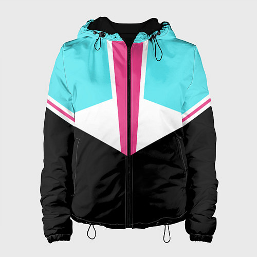 Женская куртка Ретро 90-х / 3D-Черный – фото 1