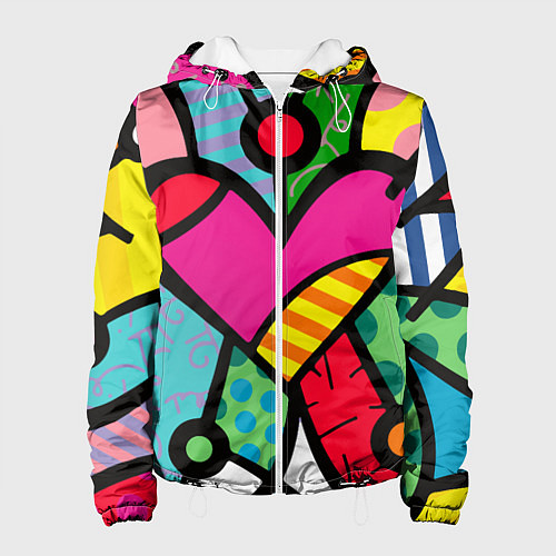 Женская куртка Ромеро Бритто Арт / 3D-Белый – фото 1