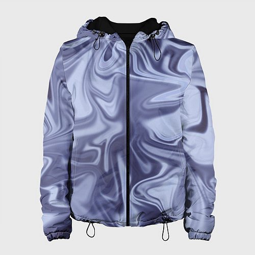 Женская куртка Crystal Abstract Blue / 3D-Черный – фото 1