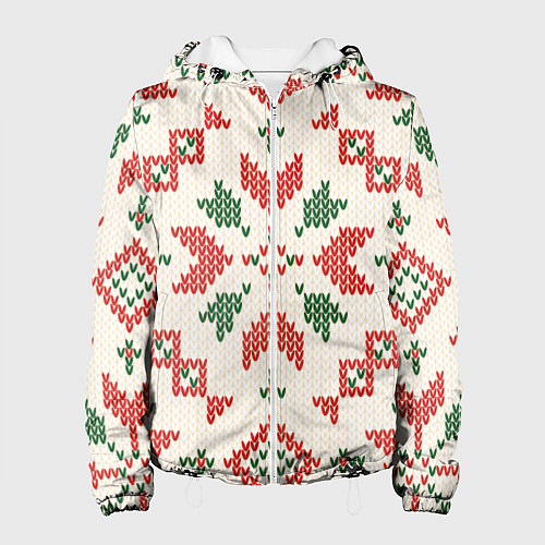 Женская куртка Узорные Узоры / 3D-Белый – фото 1