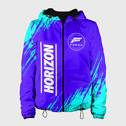 Куртка с капюшоном женская FORZA HORIZON Краски, цвет: 3D-черный