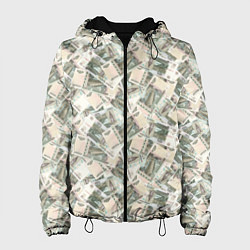 Женская куртка Банкноты 10 рублей