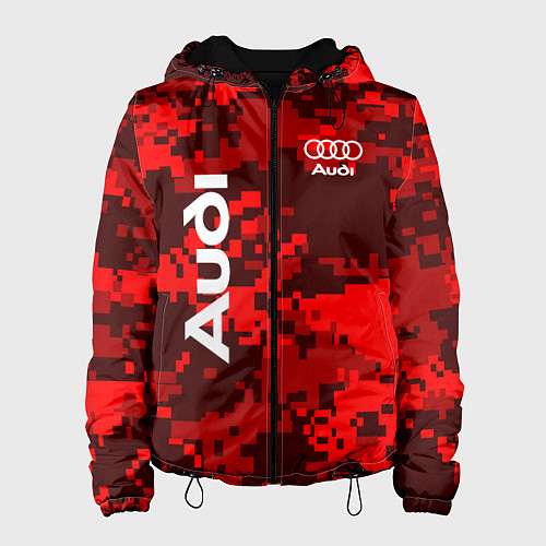 Женская куртка Audi Pixel / 3D-Черный – фото 1