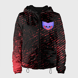 Куртка с капюшоном женская ХАГИ ВАГИ Краски, цвет: 3D-черный