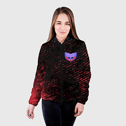 Куртка с капюшоном женская ХАГИ ВАГИ Краски, цвет: 3D-черный — фото 2