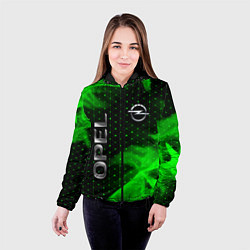 Куртка с капюшоном женская ОПЕЛЬ Огонь, цвет: 3D-черный — фото 2