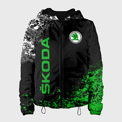 Женская куртка Skoda: Авто бренд