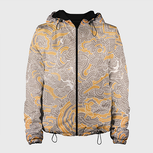 Женская куртка Небесная механика / 3D-Черный – фото 1