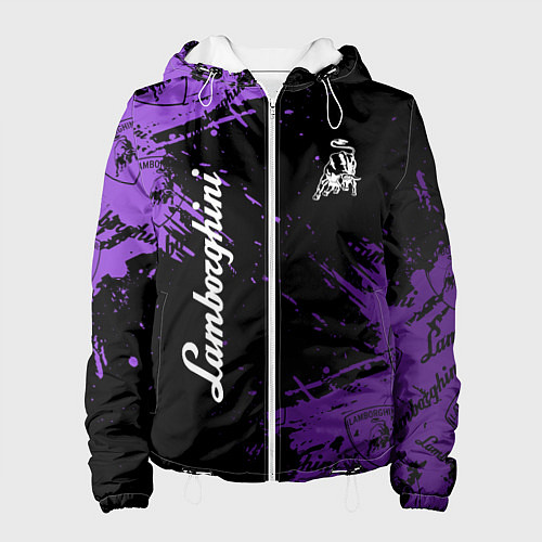 Женская куртка Lamborghini Logo бык / 3D-Белый – фото 1