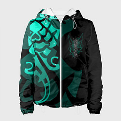 Женская куртка МАСКА И ТАТУИРОВКА СЯО XIAO ГЕНШИН