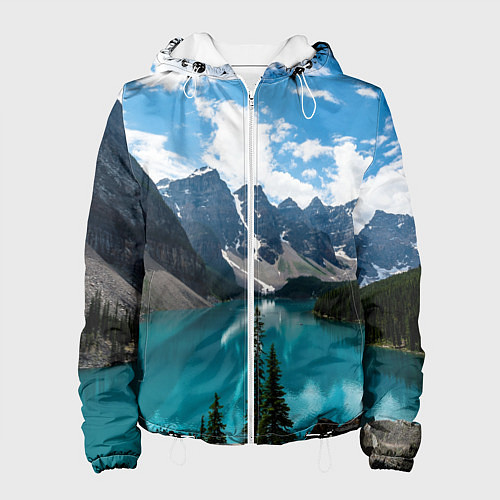 Женская куртка КанадаБанф / 3D-Белый – фото 1