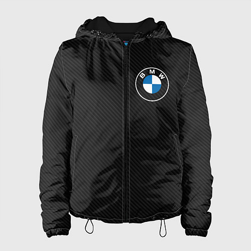 Женская куртка BMW LOGO CARBON ЧЕРНЫЙ КАРБОН / 3D-Черный – фото 1