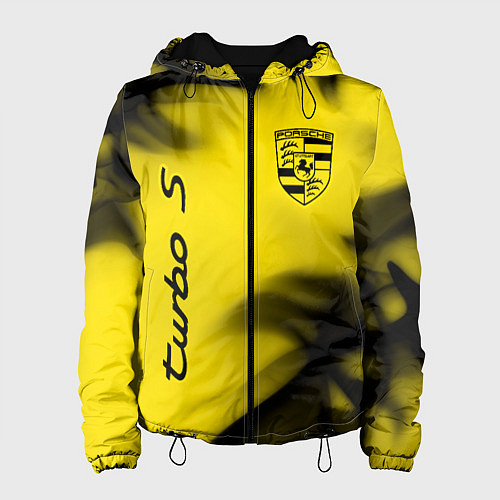 Женская куртка PORSCHE TURBO S - Пламя / 3D-Черный – фото 1