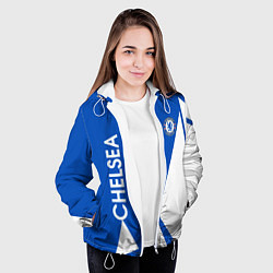 Куртка с капюшоном женская Челси спорт, цвет: 3D-белый — фото 2