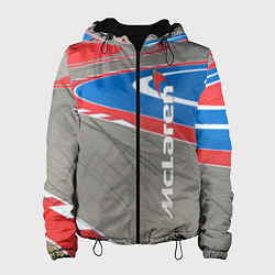 Куртка с капюшоном женская McLaren Racing Route, цвет: 3D-черный