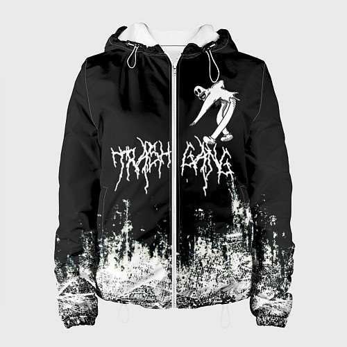 Женская куртка Ghostemane Mercury Trash Gang Гостмейн Призрак гра / 3D-Белый – фото 1