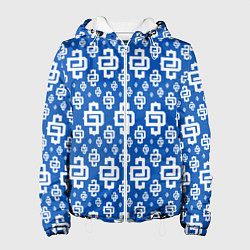 Куртка с капюшоном женская Blue Pattern Dope Camo Dope Street Market, цвет: 3D-белый