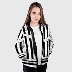 Куртка с капюшоном женская ОБАНАЙ ИГУРО ХАЁРИ, цвет: 3D-черный — фото 2