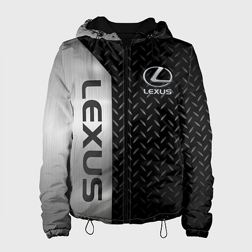Женская куртка Lexus Лексус Сталь матал / 3D-Черный – фото 1