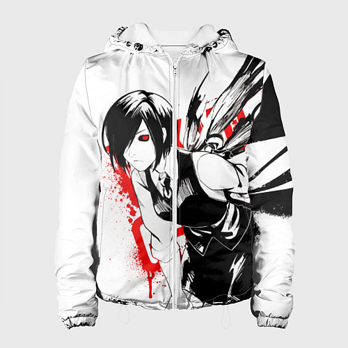 Женская куртка ТОУКА TOKYO GHOUL / 3D-Белый – фото 1