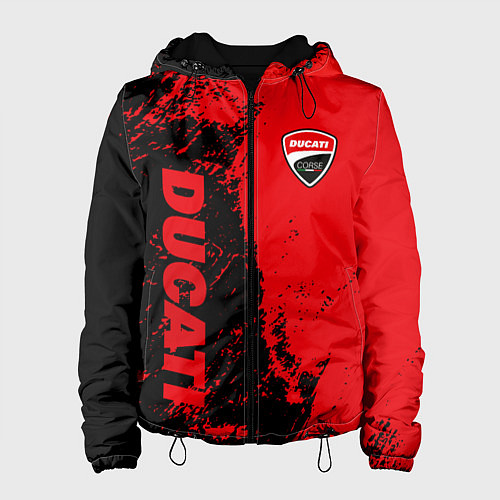 Женская куртка DUCATI КРАСНО ЧЕРНЫЙ / 3D-Черный – фото 1