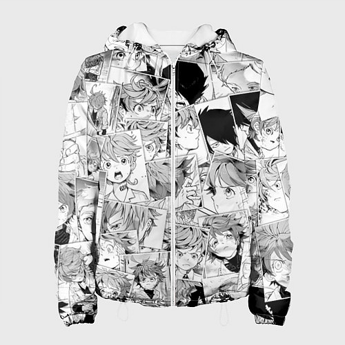 Женская куртка Обещанный Неверленд pattern / 3D-Белый – фото 1