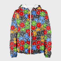 Женская куртка Фишки, Ставки, Казино