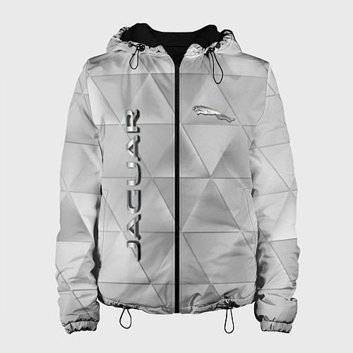 Женская куртка JAGUR геометрические фигуры / 3D-Черный – фото 1