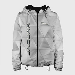 Куртка с капюшоном женская JAGUR геометрические фигуры, цвет: 3D-черный