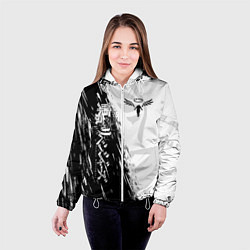Куртка с капюшоном женская WALHALLA TEAM LOGO BLACK ТОКИЙСКИЕ МСТИТЕЛИ, цвет: 3D-белый — фото 2