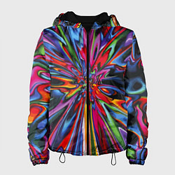 Женская куртка Color pattern Impressionism