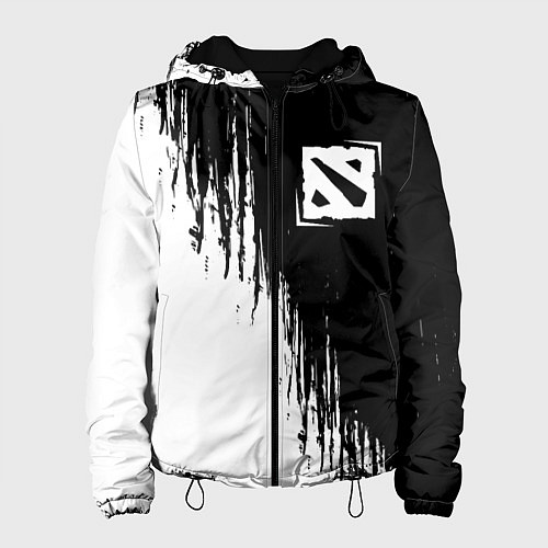 Женская куртка DOTA 2 Краски 4 / 3D-Черный – фото 1