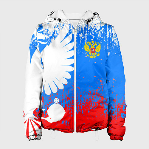 Женская куртка Я русский герб / 3D-Белый – фото 1