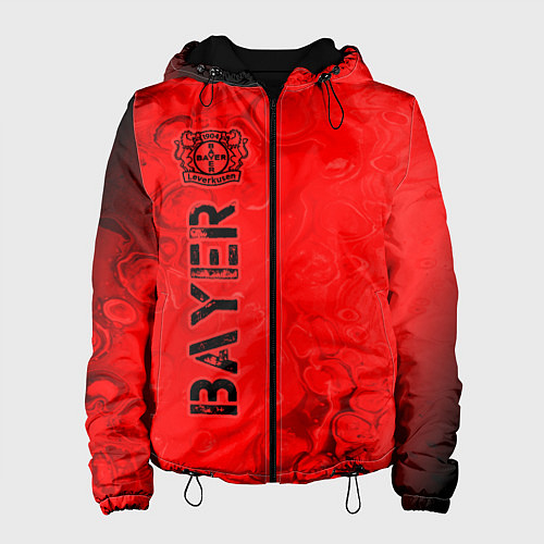 Женская куртка БАЙЕР Bayer Разводы / 3D-Черный – фото 1