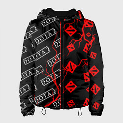 Женская куртка DOTA 2 Молнии Паттерны